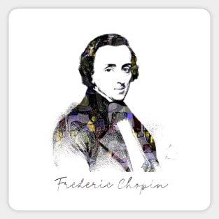 Frederic Chopin pianist Sticker